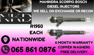 Mahindra Scorpio Diesel Injectors For Sale