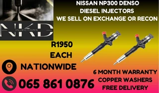 Nissan Np300 Diesel Injectors For Sale On Exchange Or Recon