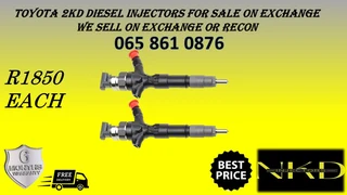 Toyota 2kd Diesel Injectors For Sale On Exchange