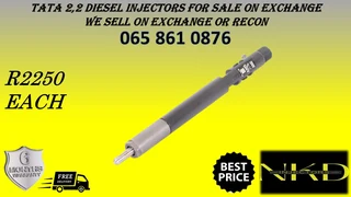 Tata 2.2 Diesel Injectors For Sale On Exchange Or To Recon
