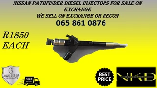 Nissan Pathfinder Diesel Injectors For Sale On Exchange With 6 Months Warranty