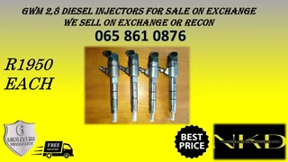 Gwm 2.8 Diesel Injectors For Sale On Exchange Or To Recon