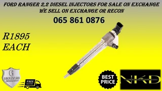 Ford Ranger 2.2 Diesel Injectors For Sale Or To Recon