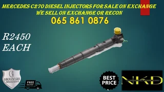 Mercedes C270 Diesel Injectors For Sale