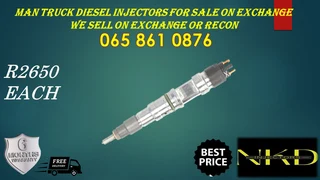 Man Truck Diesel Injectors For Sale Or Recon