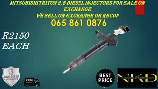 Mitsubishi Triton Diesel Injectors For Sale Or Recon
