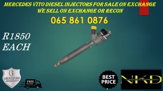 Mercedes Benz Vito Diesel Injectors For Sale