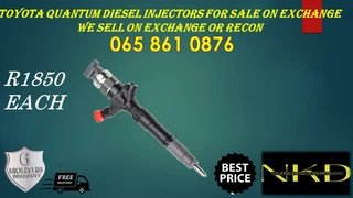 Toyota Quantum Diesel Iinjectors For Sale