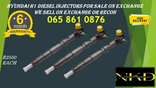 Hyundai H1 Diesel Injectors For Sale Or Recon Your Own