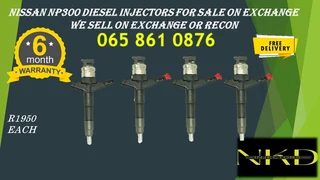 Nissan Np300 Diesel Injectors For Sale Or Reon With 6 Months Warranty
