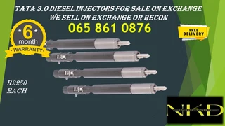 Tata 3.0 Diesel Injectors For Sale On Exchage Or Recon 6 Months Warranty On Each Purchase
