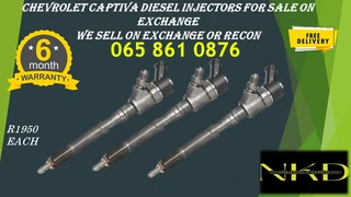 Chevrolet Captiva Diesel Injecors For Sale On Exchange