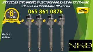 Mercedes Vito Diesel Injectors For Sale Or Exchange Or Recon