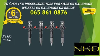 Toyota 1kd Diesel Injectors For Sale On Exchange Or Recon