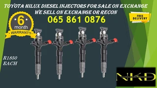 Toyota Hilux Diesel Injectors For Sale.