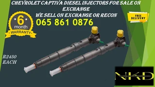 Chevrolet Captiva Diesel Injectors For Sale Or Recon