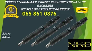 Hyundai Terracan Diesel Injectors For Sale