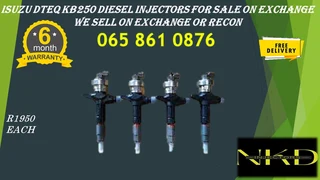 Isuzu Dteq Diesel Injectors For Sale Or Recon