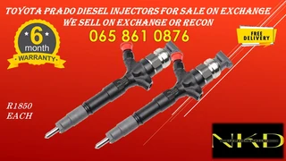Toyota Prado Diesel Injectors For Sale Or Recon Your Own