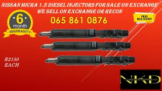 Nissan Micra Diesel Injectors For Sale On Exchange
