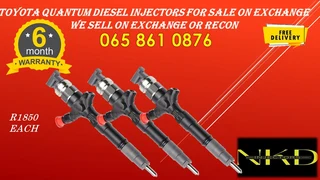 Toyota Quantum Diesel Injectors For Sale