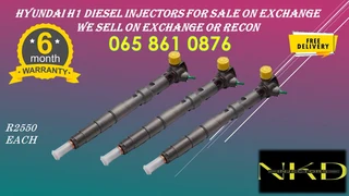 Hyundai H1 Delphi diesel injectors for sale on exchange