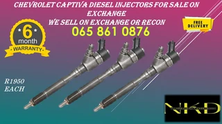 Checrolet Captiva Diesel Injectors For Sale On Exchange