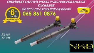Chevrolet Captiva Diesel Injectors For Sale On Exchange Or To Recon