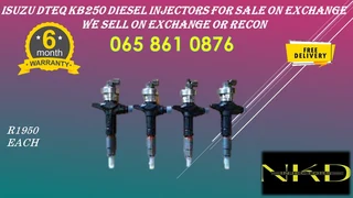Isuzu Dteq Kb250 Diesel Injectors For Sale On Exchange With 6 Months Warranty