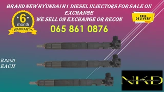 New Hyundai H1 Diesel Injectors For Sale On Exchange Or To Recon