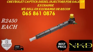 Chevrolet Captiva Diesel Injectors For Sale On Exchange With 6 Months Warranty