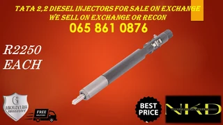 Tata 2.2 Diesel Injectors For Sale On Exchange Or To Recon