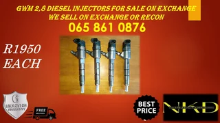Gwm 2.8 Diesel Injectors For Sale On Exchange Or To Recon