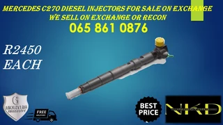 Mercedes C270 Diesel Injectors For Sale On Exchange Or To Recon