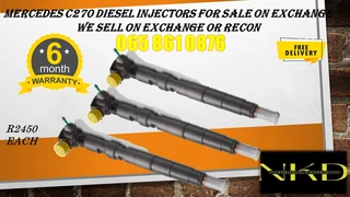 Mercedes C270 Diesel Injectors For Sale On Exchange Or To Recon