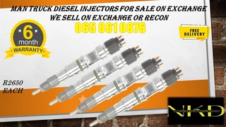 Man Truck Diesel Injectors For Sale Or To Recon