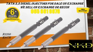 Tata 2.2 Diesel Injectors For Sale On Exchange Or To Recon