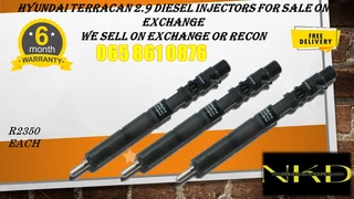 Hyundai Terrican Diesel Injectors For Sale On Exchange