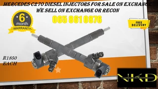 Mercedes C270 Diesel Injectors For Sale Or To Recon