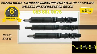 Nissan Micra 1.5 Diesel Injectors For Sale On Exchange With 6 Months Warranty