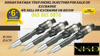 Nissan Navara Yd25 Diesleinjectors For Sale On Exchange With 6 Months Warranty