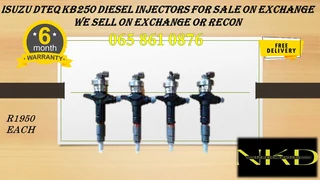 Isuzu Dteq Kb250 Diesel Injectors For Sale On Exchange Or To Recon