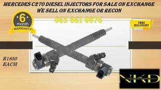 Necedes C270 Diesel Injectors For Sale On Exchange Or To Recon