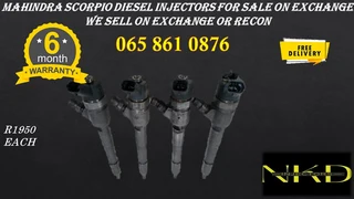 Mahindra Scorpio Diesel Injectors For Sale On Exchange With 6 Months Warranty