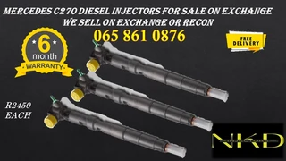 Mercedes C270 Iesel Injectors For Sale On Exchange Or To Recon