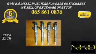 Gwm 2.8 Diesel Injectors For Sale On Exchange Or To Recon