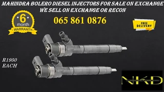 Mahindra Bolero Diesel Injectors For Sale On Exchange Or To Recon With Warranty