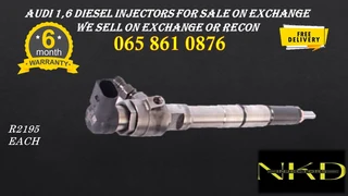 Audi 1.6 Diesel Injectors For Sale On Exchange Or To Recon