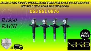 Isuzu Dteq Kb250 Diesel Injectors For Sale