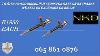 Toyota Prado Diesel Injectors For Sale On Exchange Or To Recon